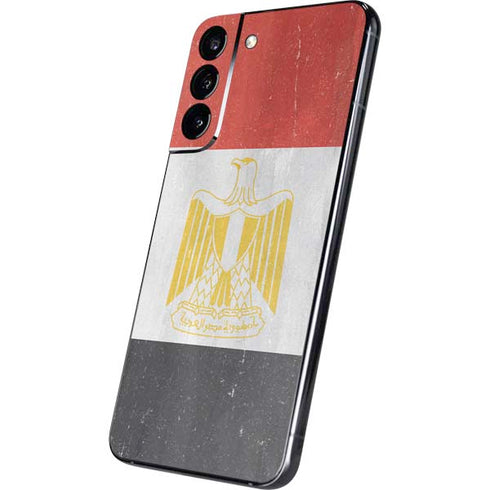 Egypt Flag Distressed Galaxy S22 Plus Skin